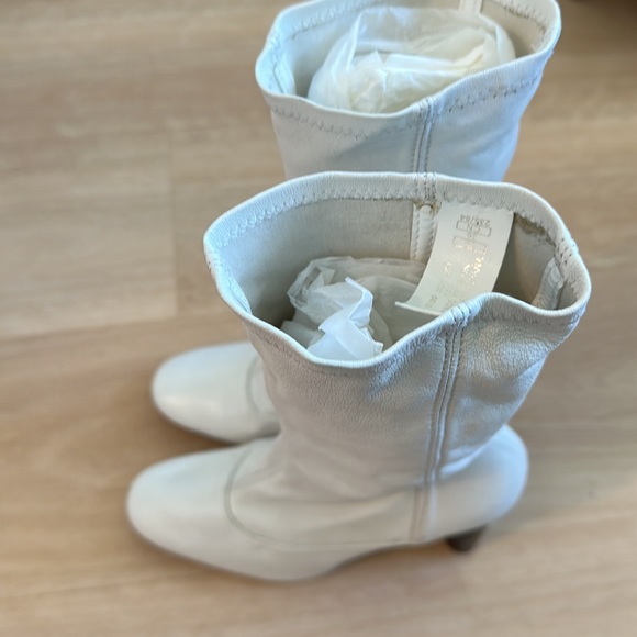 Zara White Sock Booties - Picture 5 of 6